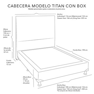 Foto 3 | Foto 3 | Cabecera Dicasa Titan King Size + Box Velvet color Púrpura