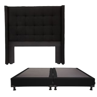 Foto 1 | Foto 1 | Cabecera Dicasa Titan color Negro King Size + Box Black