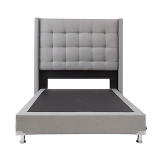 Foto 2 | Foto 2 | Cabecera Dicasa Titan color Gris Individual + Box Quantun