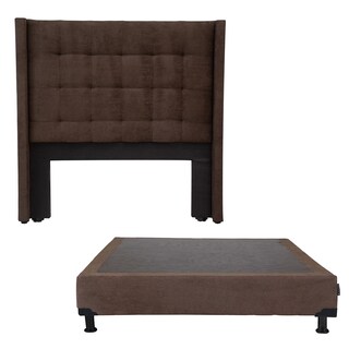 Foto 1 | Foto 1 | Cabecera Dicasa Titan color Marrón Queen Size + Box Bless