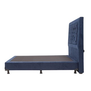 Foto 4 | Foto 4 | Cabecera Dicasa Mary Queen Size + Box Bless color Azul Marino