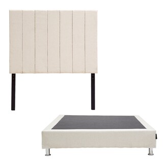 Foto 1 | Foto 1 | Cabecera Dicasa Argos + Box Dicasa Dolum color Beige Matrimonial