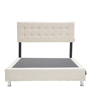 Foto 2 | Foto 2 | Cabecera Dicasa Bilbao color Beige + Box Dicasa Dolum color Beige Individual