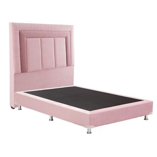 Foto 3 | Foto 3 | Cabecera Dicasa Bora color Rosa + Box Dicasa Individual