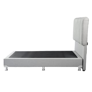 Foto 4 | Foto 4 | Cabecera Dicasa Kami color Gris + Box Dicasa Queen Size