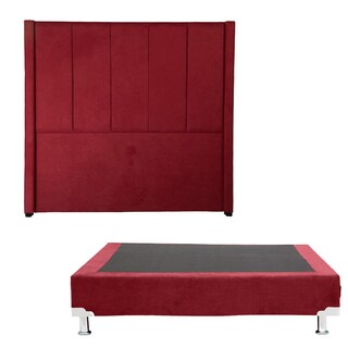 Foto 1 | Foto 1 | Cabecera Dicasa Niza Individual +box Dicasa Red color Rojo