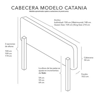 Foto 6 | Foto 6 | Cabecera Dicasa Catania color Gris Individual