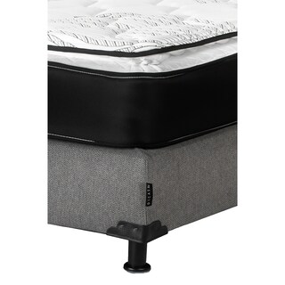 Foto 3 | Foto 3 | Colchón Spring Air Premier Matrimonial + Box Dicasa Color Gris + Almohada Oso + Sábanas