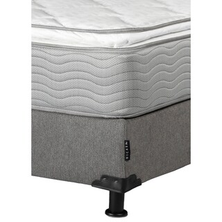 Foto 2 | Foto 2 | Colchón Dicasa Cupra + Box Dicasa Rivo Color Gris Queen Size + 2 Almohadas