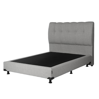 Foto 4 | Foto 4 | Cabecera Nube + Box Dicasa Gris + Colchón Premier Matrimonial