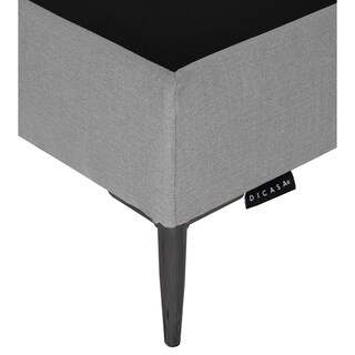 Foto 3 | Foto 3 | Base Cama Slim Dicasa Color Gris Medio Individual