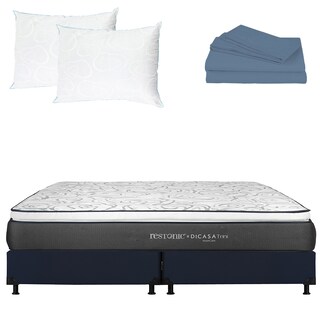 Foto 1 | Foto 1 | Colchón con Box King Size Dicasa y 2 Almohadas