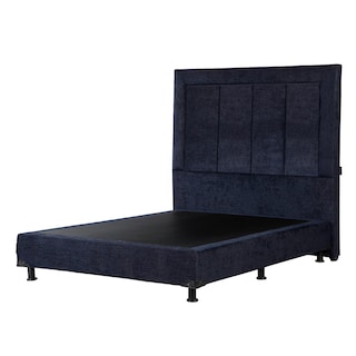 Foto 3 | Foto 3 | Cabecera Dicasa Davos Azul + Box Dicasa Niza Azul Queen Size