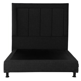 Foto 2 | Foto 2 | Cabecera Dicasa Davos + Box Dicasa Belu Negro Queen Size
