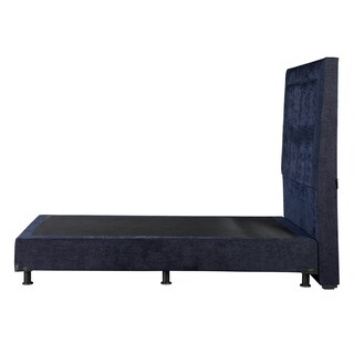 Foto 2 | Foto 2 | Cabecera Dicasa Davos Azul + Box Dicasa Niza Azul King Size