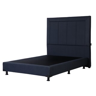 Foto 3 | Foto 3 | Cabecera Dicasa Davos Azul + Box Dicasa Orly Azul Queen Size