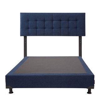 Foto 2 | Foto 2 | Cabecera Dicasa Catania Color Azul Marino+box Dicasa Color Azul Marino Individual