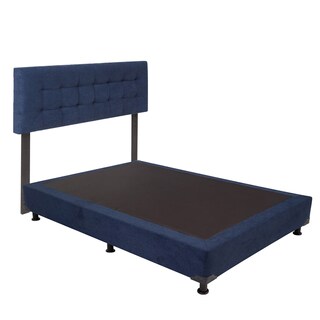 Foto 3 | Foto 3 | Cabecera Dicasa Catania Color Azul Marino+box Dicasa Color Azul Marino Individual