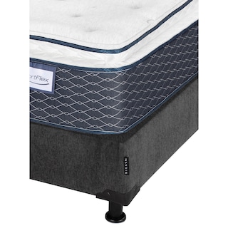 Foto 3 | Foto 3 | Colchon Spring Air Dover + Box Dicasa King Size + Almohada Royal + Protector Lux