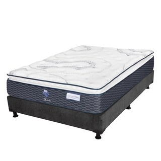 Foto 3 | Foto 3 | Colchon Spring Air Dover + Box Dicasa Queen Size + Protector Cloud + Sabanas Softy