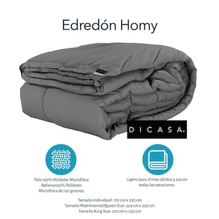 Foto 8 | Foto 8 | Colchón Spring Air Dover + Box Dicasa Matrimonial + Almohada 2pack + Edredón Homy