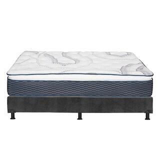 Foto 4 | Foto 4 | Colchón Spring Air Dover + Box Dicasa King Size + Almohada 2pack + Edredón Homy