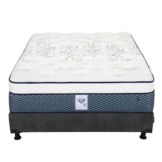 Foto 2 | Foto 2 | Colchon Spring Air Cantabria + Box Dicasa Queen Size + Almohada 2pack