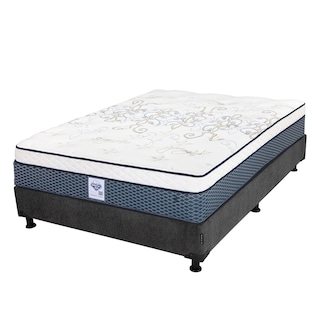 Foto 3 | Foto 3 | Colchon Spring Air Cantabria + Box Dicasa Queen Size + Almohada 2pack