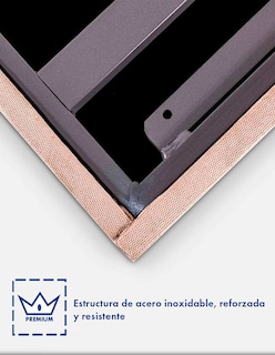 Foto 2 | Foto 2 | Base De Cama Closet Beige Queen Size