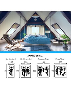 Foto 3 | Foto 3 | Colchón Sealy Sapphire King Size