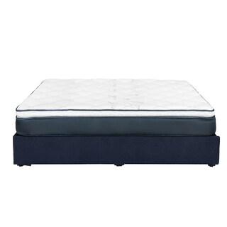 Foto 3 | Foto 3 | Colchón Spring Air Monaco Color Azul Individual+base Cama+almohada 2pack+protector Cloud+sabanas Softy+edredon Homy