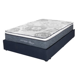 Foto 2 | Foto 2 | Colchón Restonic Ghana Base Color Azul Marino Queen Size + Base Cama