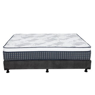 Foto 2 | Foto 2 | Colchón Spring Air Cardona Color Gris Carbon King Size + Box + Almohada 2pack +sabanas Softy