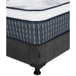 Foto 3 | Foto 3 | Colchón Spring Air Cardona Color Gris Carbon King Size + Box + Almohada 2pack +sabanas Softy