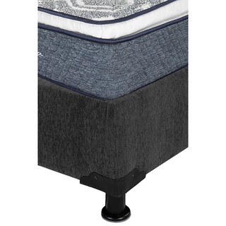 Foto 4 | Foto 4 | Colchón Restonic Ghana + Box Dicasa Color Gris King Size + 2 Almohadas Osos + Protector Ultra + Sábanas Basic