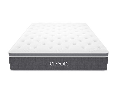 Foto 6 | Foto 6 | Colchón Individual + Cama Gris | Set Cloud Pro Linen | Cama Completa