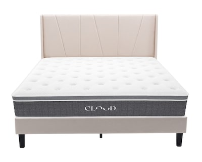 Foto 1 | Foto 1 | Colchón Individual + Cama Beige | Set Cloud Pro Cambridge | Cama Completa