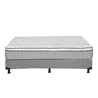 Foto 5 | Foto 5 | Colchón Restonic Vail + Box Dicasa Gris King Size + 2 Almohadas Trinity