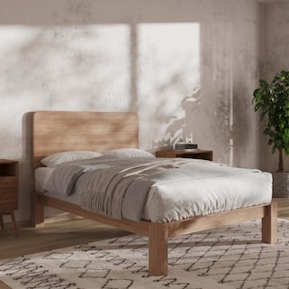 Foto 7 | Foto 7 | Colchón De Espuma Luuna Blue Individual Adulto Y Base De Madera De Bambú Armable Sin Herramientas