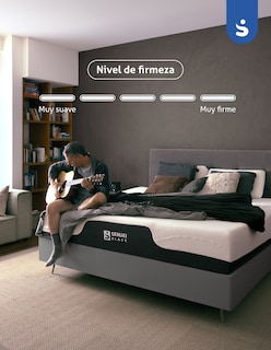 Foto 6 | Foto 6 | Colchón en Caja Individual sensei de Memory Foam Black