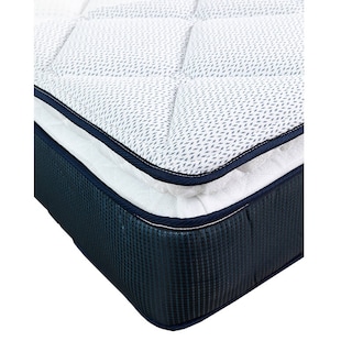 Foto 5 | Foto 5 | Colchón Spring Air Mónaco color Azul Marino Individual más Almohada One