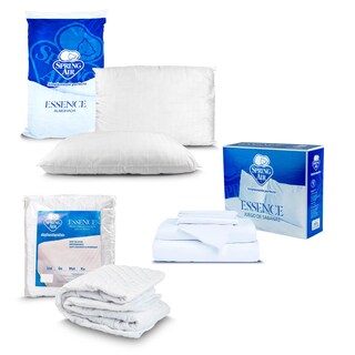 Foto 3 | Foto 3 | Colchón Matrimonial Spring Air Kunis con Accesorios