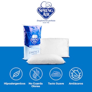 Foto 3 | Foto 3 | Colchón Spring Air King Size Sleeper + Pack de 2 Almohadas + Juego de Sabanas KS