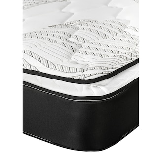 Foto 4 | Foto 4 | Colchón Spring Air Premier color Negro Matrimonial + Almohada Spring Air + Sábanas Spring Air