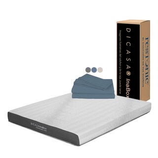 Foto 1 | Foto 1 | Colchón En Caja Dicasa Inabox Queen Size + Sábanas Basic