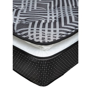 Foto 3 | Foto 3 | Colchón Spring Air Omega color Gris Queen Size más Protector de Colchón y Sábanas