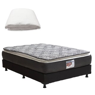 Foto 1 | Foto 1 | Colchón Matrimonial Spring Air + Box y Protector