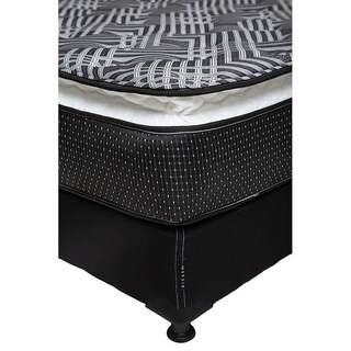 Foto 3 | Foto 3 | Colchón Spring Air Omega Matrimonial más Box Black más Almohada One más Protector de Colchón y Sábanas Softy