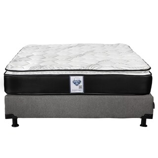 Foto 2 | Foto 2 | Colchón Spring Air Premier Matrimonial +Box Dicasa +Almohada One+Protector De Colchón +Sábanas Softy+Edredón Homy