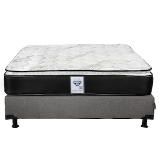 Foto 1 | Foto 1 | Colchón Matrimonial Spring Air + Box Rivo + Almohadas y Protector
